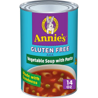 Annie’s Gluten Free Vegetable Soup with Pasta Canned Soup, 14 oz.
