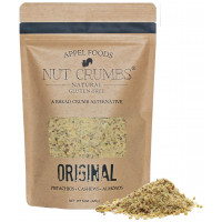 Appel Foods - Nut Crumbs - Bread Crumb Alternative - Gluten Free - Sugar Free - Low Carb - Low Sodium - Raw, Premium Nuts - Original