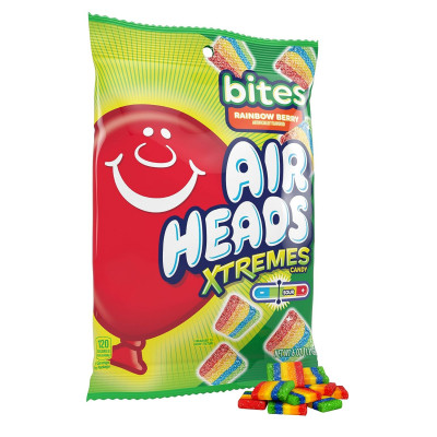 AirHeads Xtreme Bites Rainbow Berry, Party, 6oz