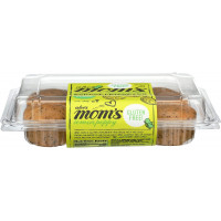 Abe's, Mom's Gluten Free & Vegan Lemon Poppy Seed Mini Muffins, 6 Pack