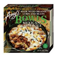 Amy's Frozen Meals, Mexican Casserole, Made With Organic Corn and Beans, Gluten Free Microwave Meals, 9.5 Oz