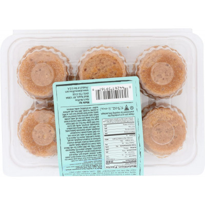 Abe's, Mom's Gluten Free & Vegan Coffee Cake Mini Muffins, 6 Pack