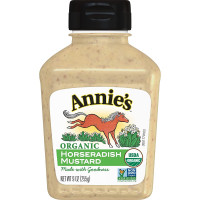 Annie's Organic Horseradish Mustard, Gluten Free, 9 oz.