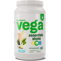 Vega Essentials Plant Based Protein Powder, Vanilla - Vegan, Superfood, Vitamins, Antioxidants, Keto, Low Carb, Dairy Free, Gluten Free, Pea Protein for Women & Men, 1.3 lbs (Packaging May Vary)