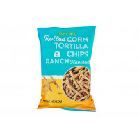 Ranch Flavored Rolled Corn Tortilla Chips 9 Oz