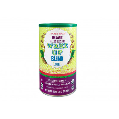 Organic Fair Trade Wake Up Blend Coffee 28 Oz