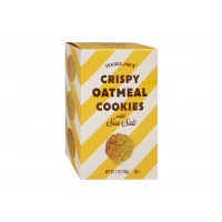 Crispy Oatmeal Cookies with Sea Salt 7 Oz