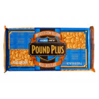 Pound Plus Milk Chocolate Bar with Almonds 17.6 Oz