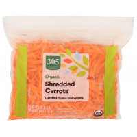 365 by Whole Foods Market, Organic Shredded Carrots, 10 Ounce