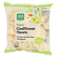 365 by Whole Foods Market, Organic Cauliflower Florets, 10 Ounce