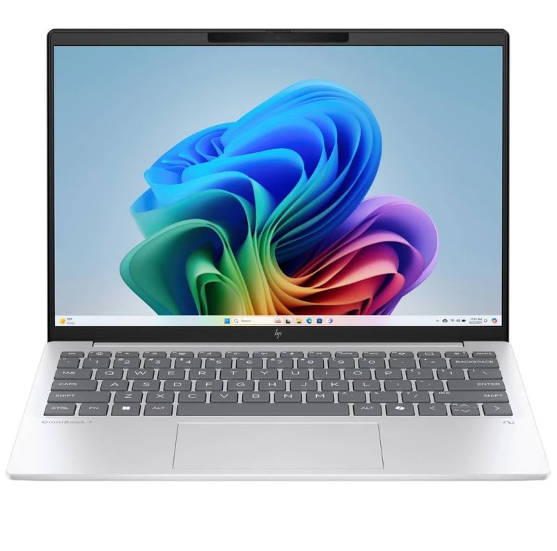 HP OmniBook 7 Aero Laptop - Next Gen AI - 13.3" WQXGA Display - Windows 11 Home, AMD Ryzen AI 7-32GB RAM, 1TB SSD, Natural Silver- 13-bg10010 (Renewed)